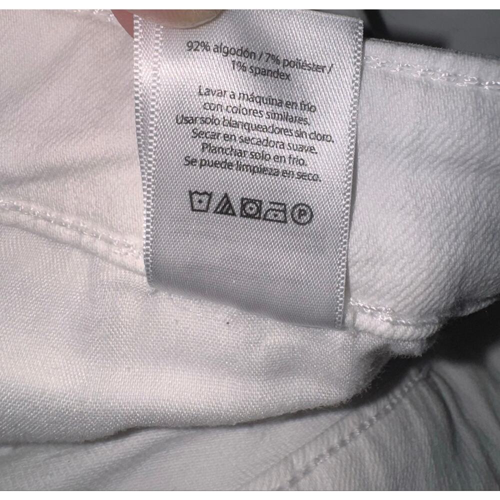 Vineyard Vines White Skinny Jeans Women’s Size 0 Stretch Mid Rise Ankle Denim - Picture 5 of 9